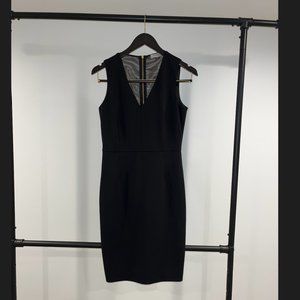 Calvin Klein Black Sheath Dress 6